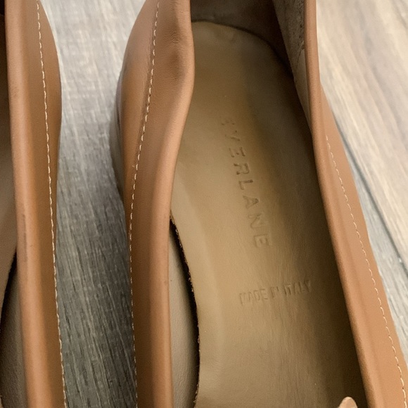 Everlane made in Italy tan leather loafers size 6 1/2 - Picture 4 of 8